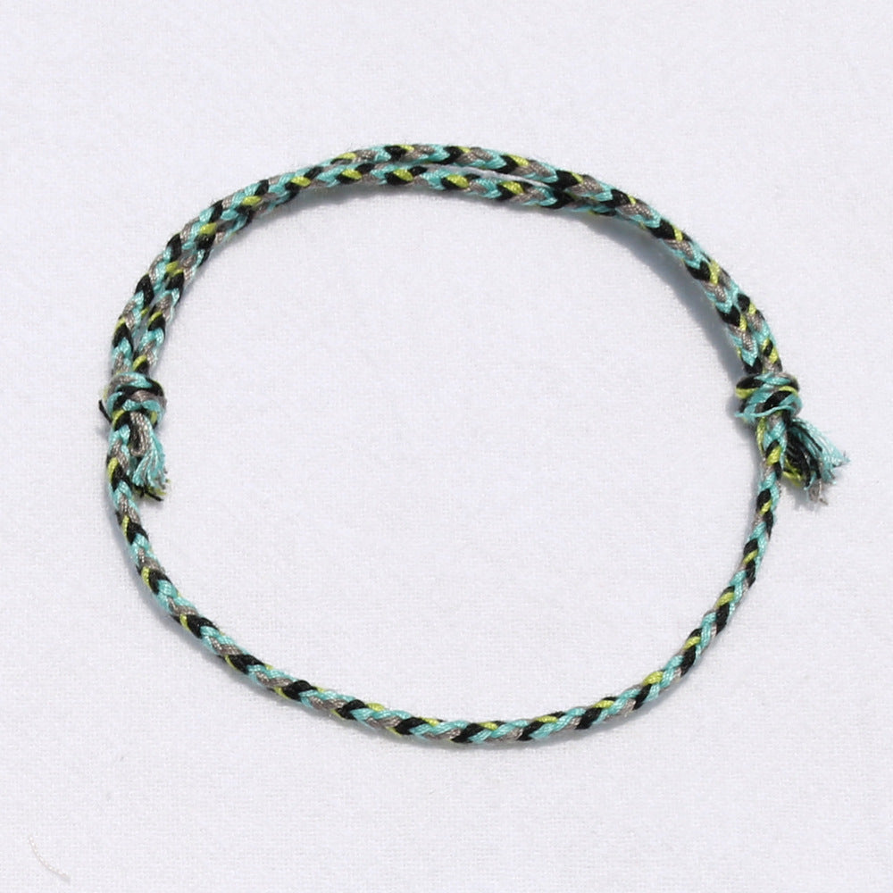 Hand-woven Tibetan Hand Rub Thread Carrying Bracelets