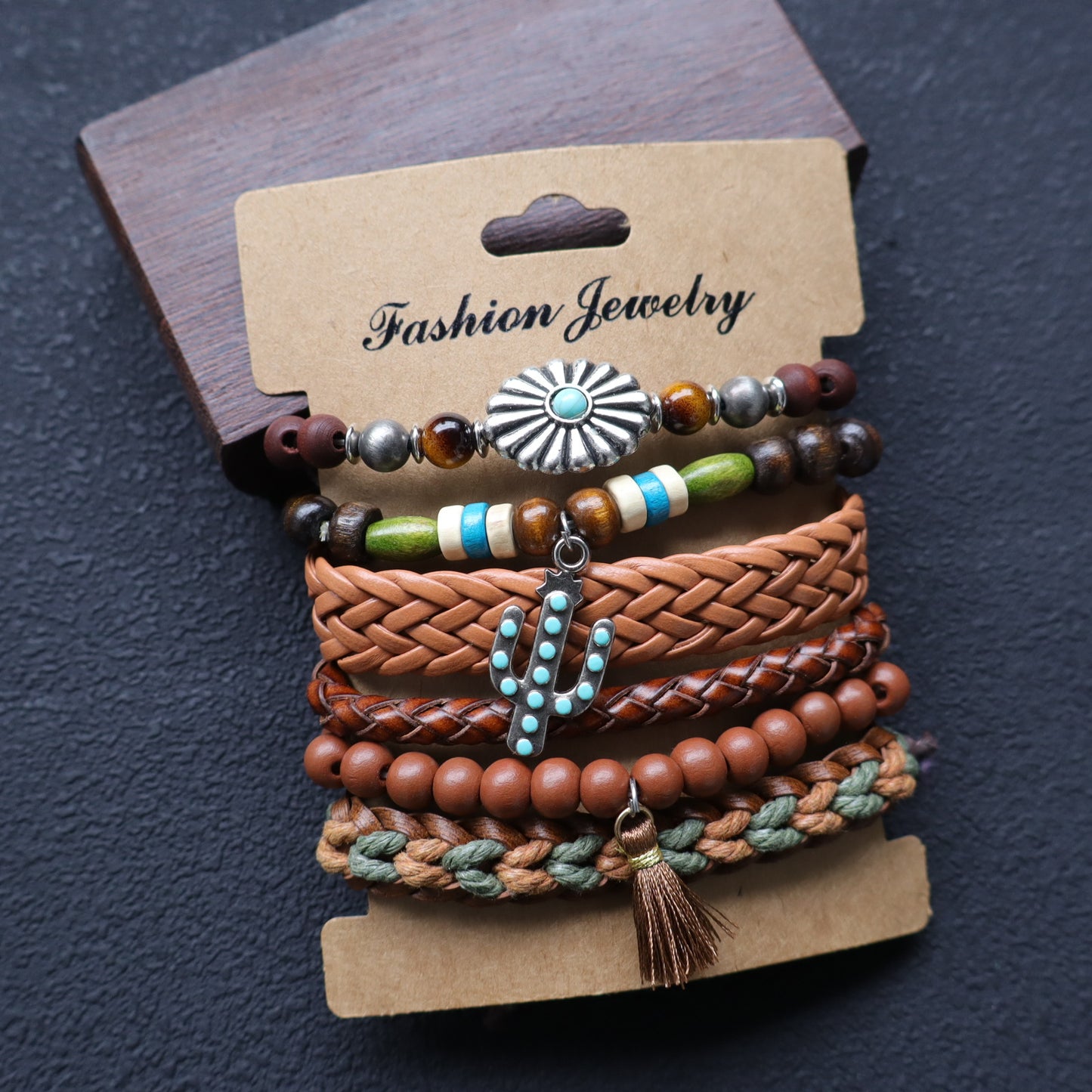Women's Vintage Turquoise Beaded Bohemian Fashion Source Bracelets
