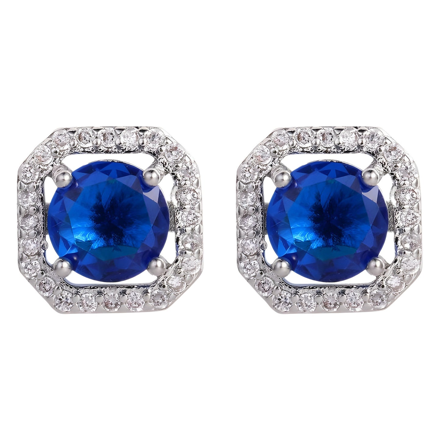 Women's Live Affordable Luxury Fashion Zircon Square Bag Rings