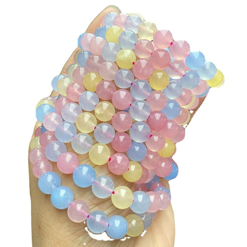 Jewelry Morgan Color Chalcedony Candy Summer Fresh Bracelets