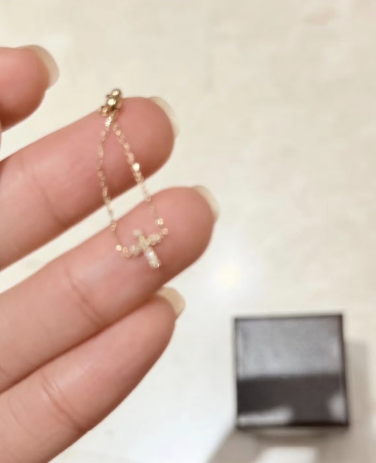 Cross Female Niche Unique Design High Sense Rings