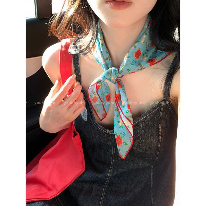 Color Green Shivering Scarf Female Niche Pull-out Long Sweater Chain Necklace