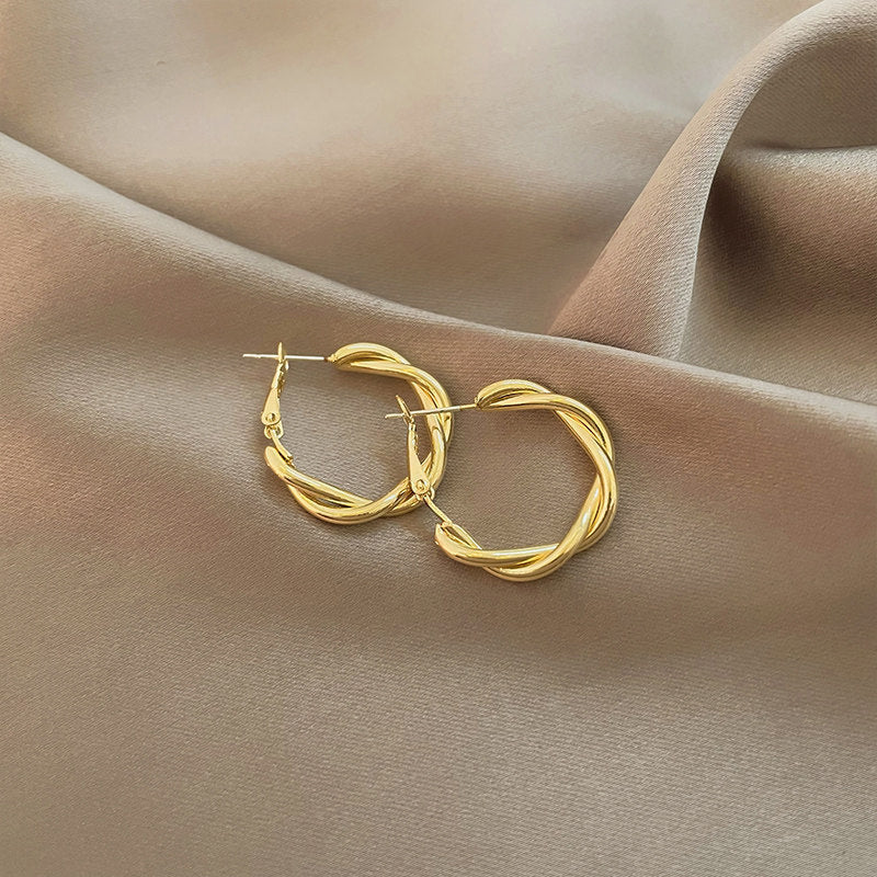Women's Simple Modern Tassel Elegant Sweet Style Ear Clip Rings