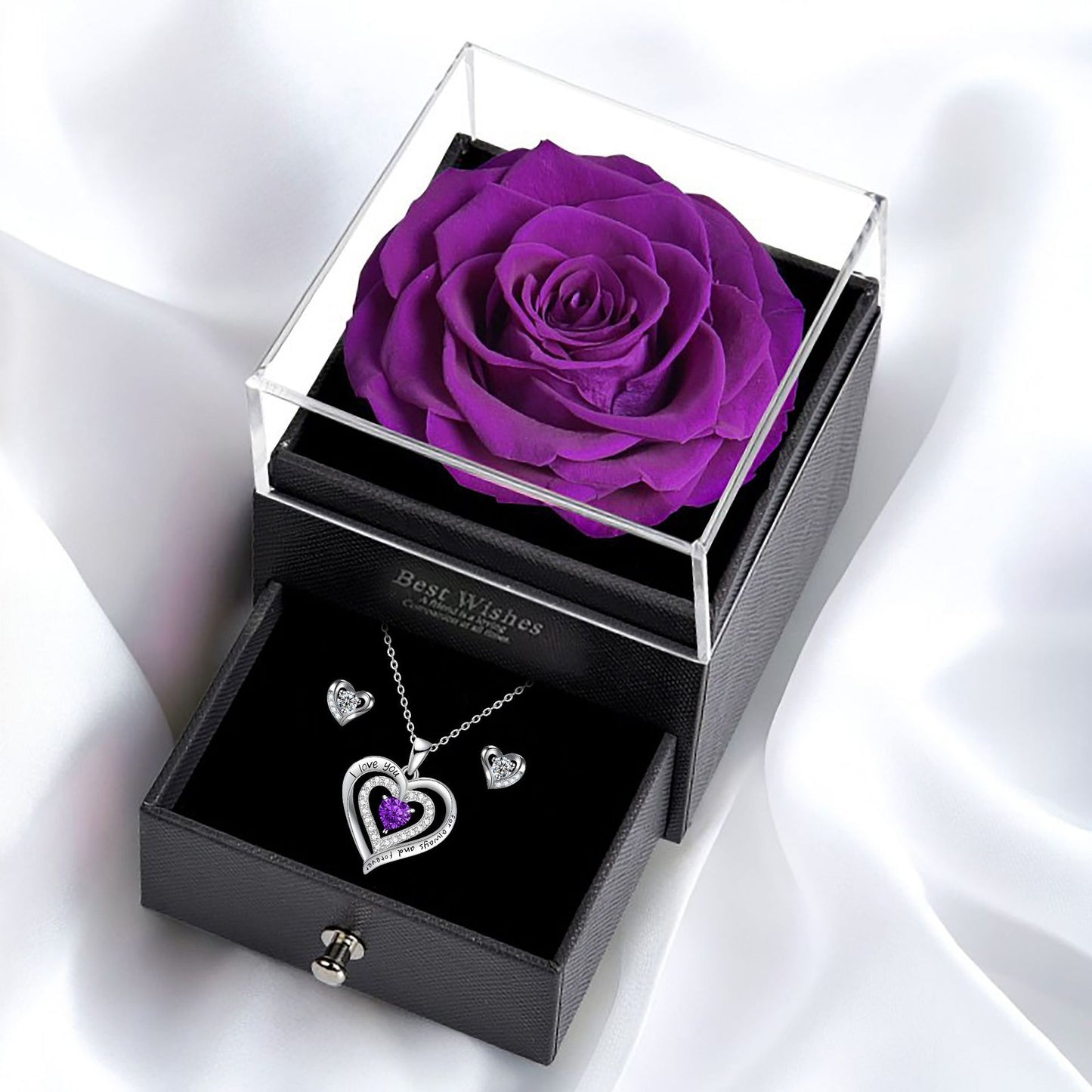 Temperament Wild High Sense Double Love Necklace