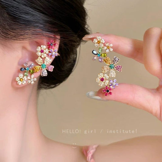 Charming Colored Series Sports Style Female Earrings