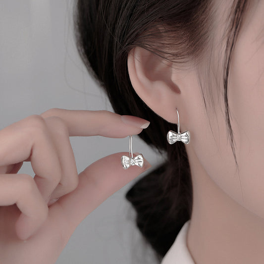 Full Bow Vintage Cute Ballet Style Temperament Ear Hook