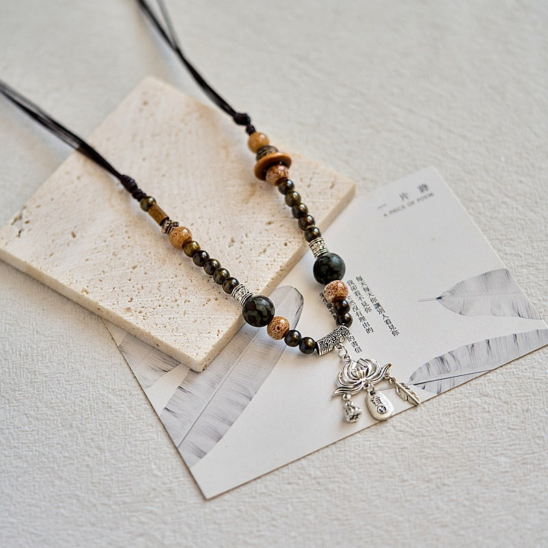 Butterfly Artsy National Style Artistic Chinese Necklaces