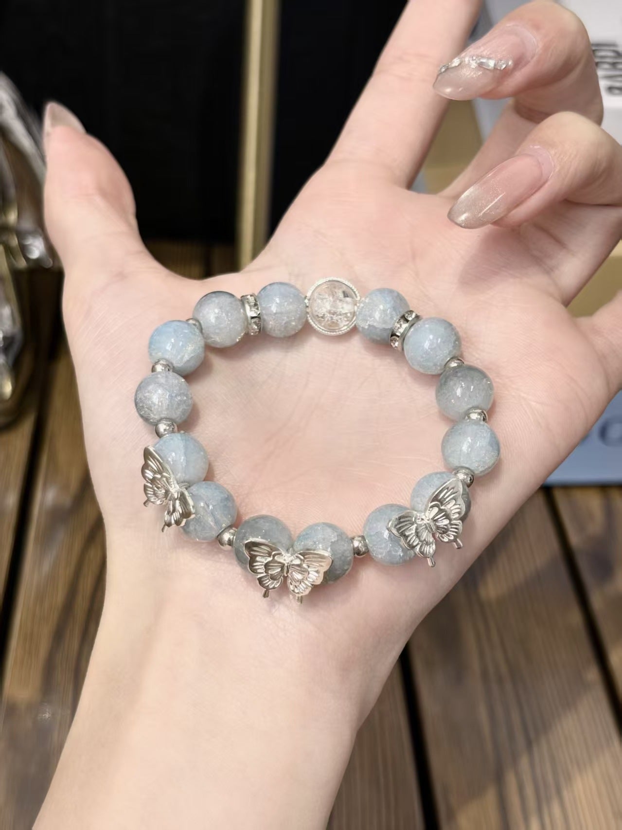Floral Butterfly Beaded Female Summer Niche Design Sweet Super Fairy Bracelets