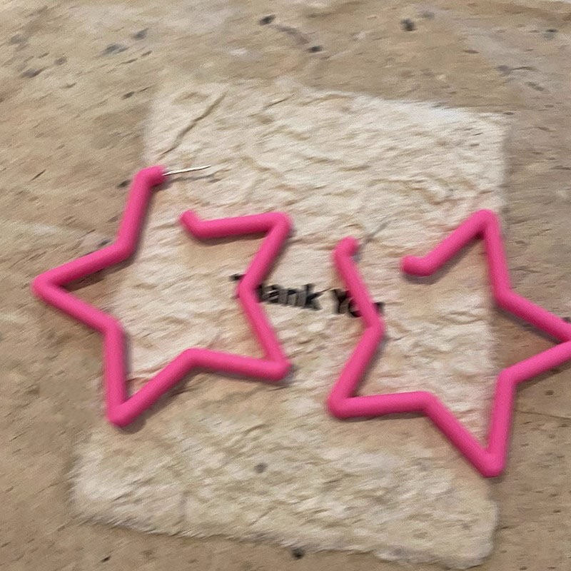 Women's Preppy Girly Style For Trendy Candy Color Earrings