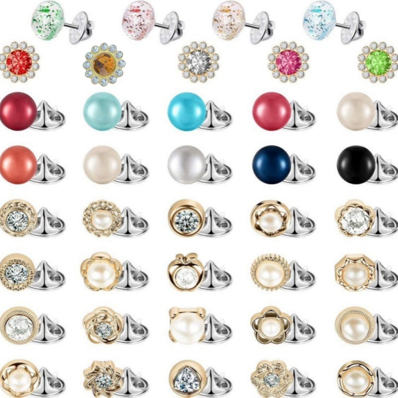 Women's Of Trousers Pin Artifact Fixed Clothes Buckle Brooches