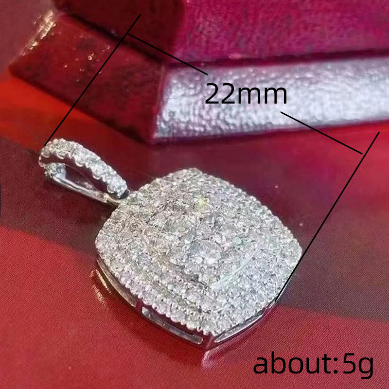 Wedding Bridal Rhinestone Square Full Zircon Rings