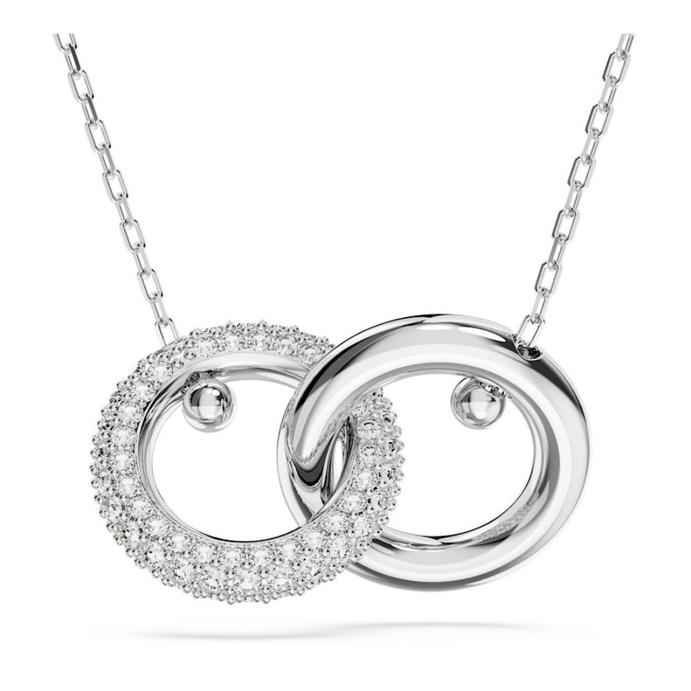 Austrian Crystal Series Double Design Pearl Rings