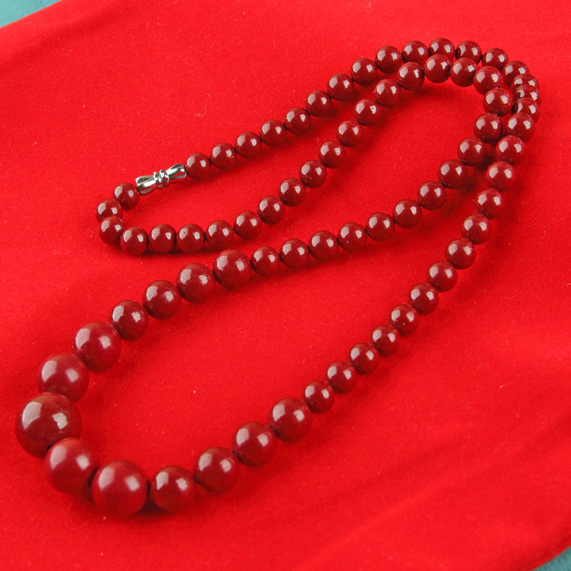 Women's Single Circle Multi Life Red Five Gods Of Bracelet