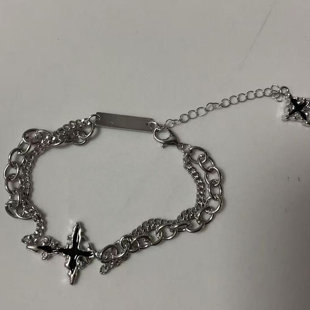 Men's Steel Trend Retro Minority Design Cold Bracelet