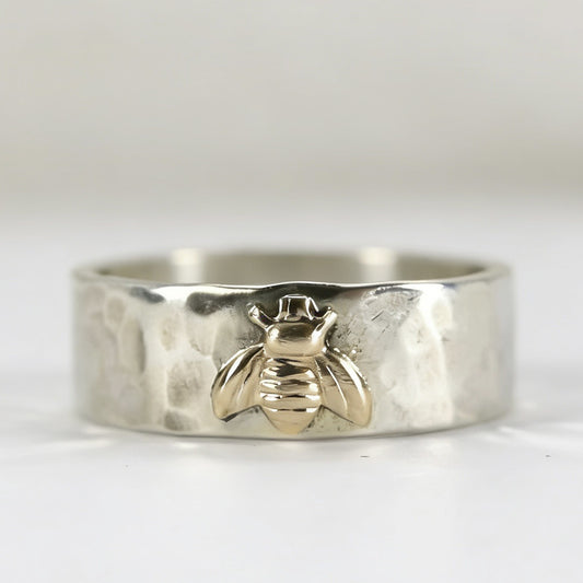 Bee Simple Fashion Two-color Ladies Wear Ring