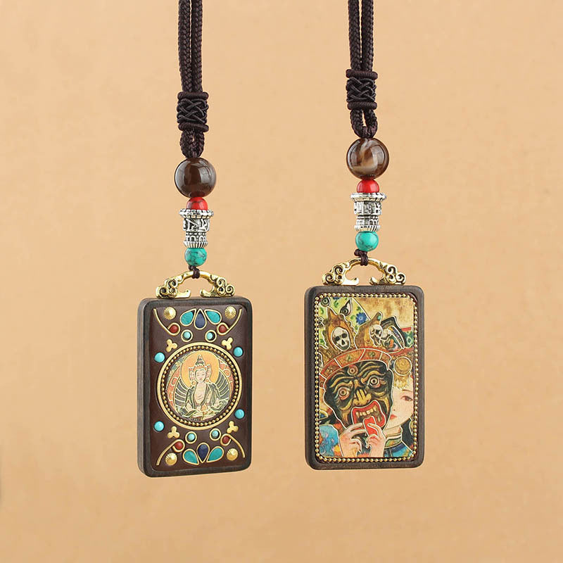 Style Blackwood Nepal Tibetan Vintage Handmade Necklaces