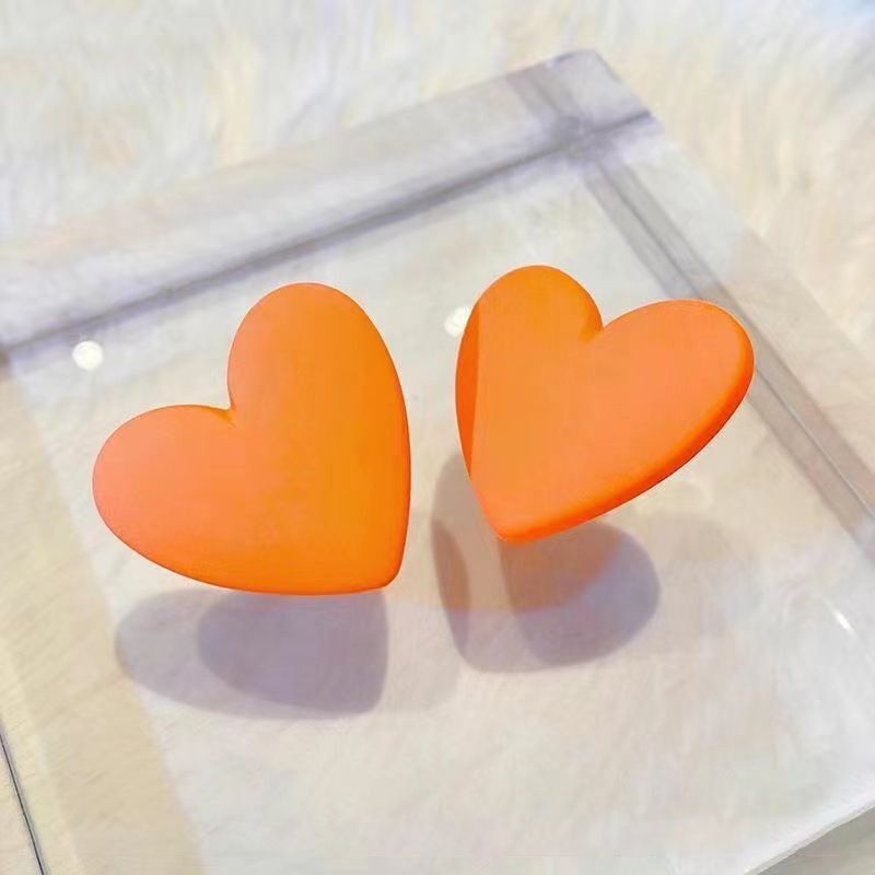 Women's Love Heart Fashionable Summer Niche High-grade Rings