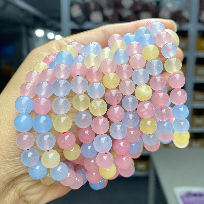 Jewelry Morgan Color Chalcedony Candy Summer Fresh Bracelets