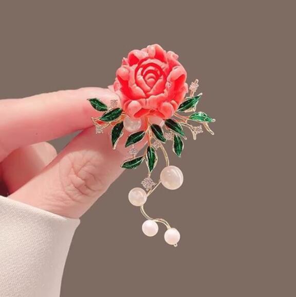 Temperament Safety Pin Add Beauty Value Light Brooches