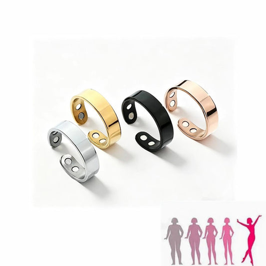 Stainless Steel Magnet Magnetic Opening Double Rings