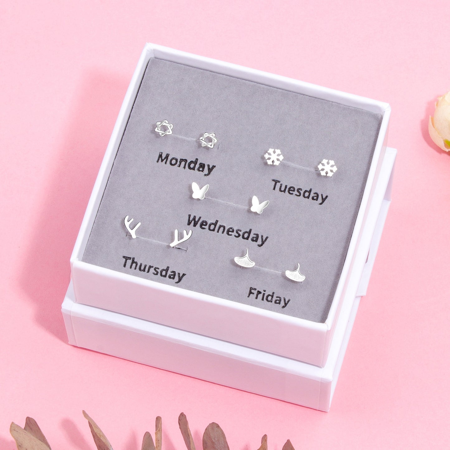 For Week Wearing Birthdays Valentine's Days Earrings