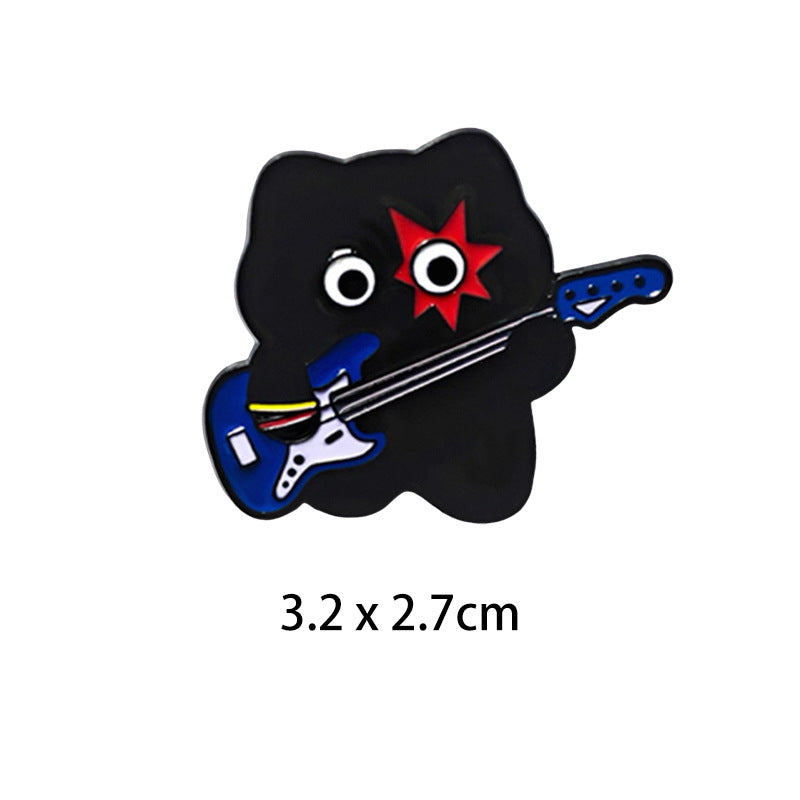 Cute Black Band Brooch Bag Decorative Brooches