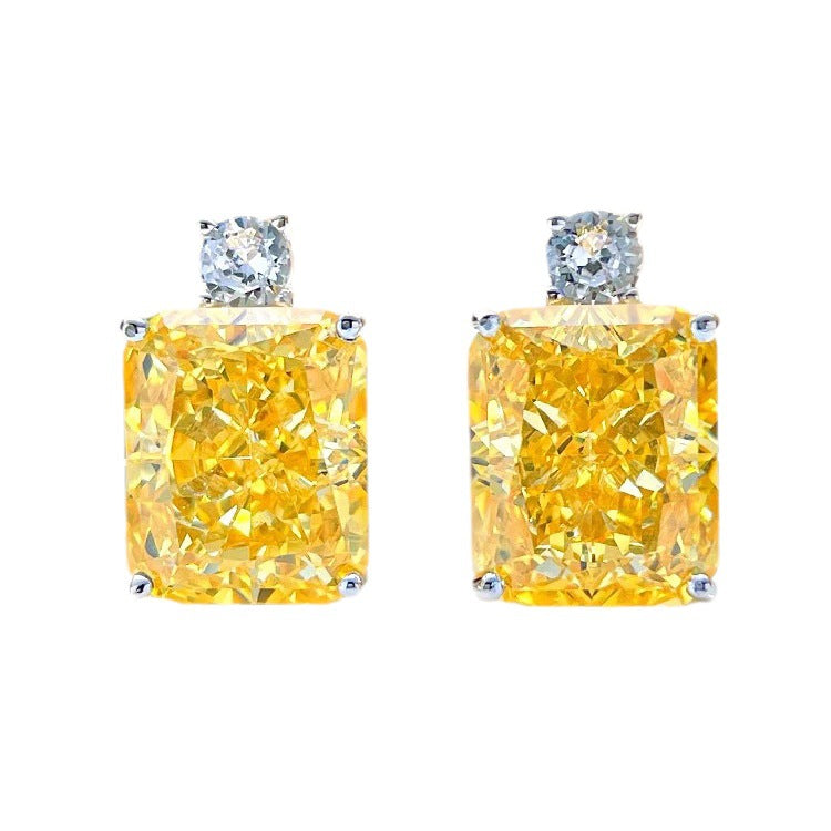 Luxury Perfume Bottle Inlaid With Radient Colored Jewelry Set