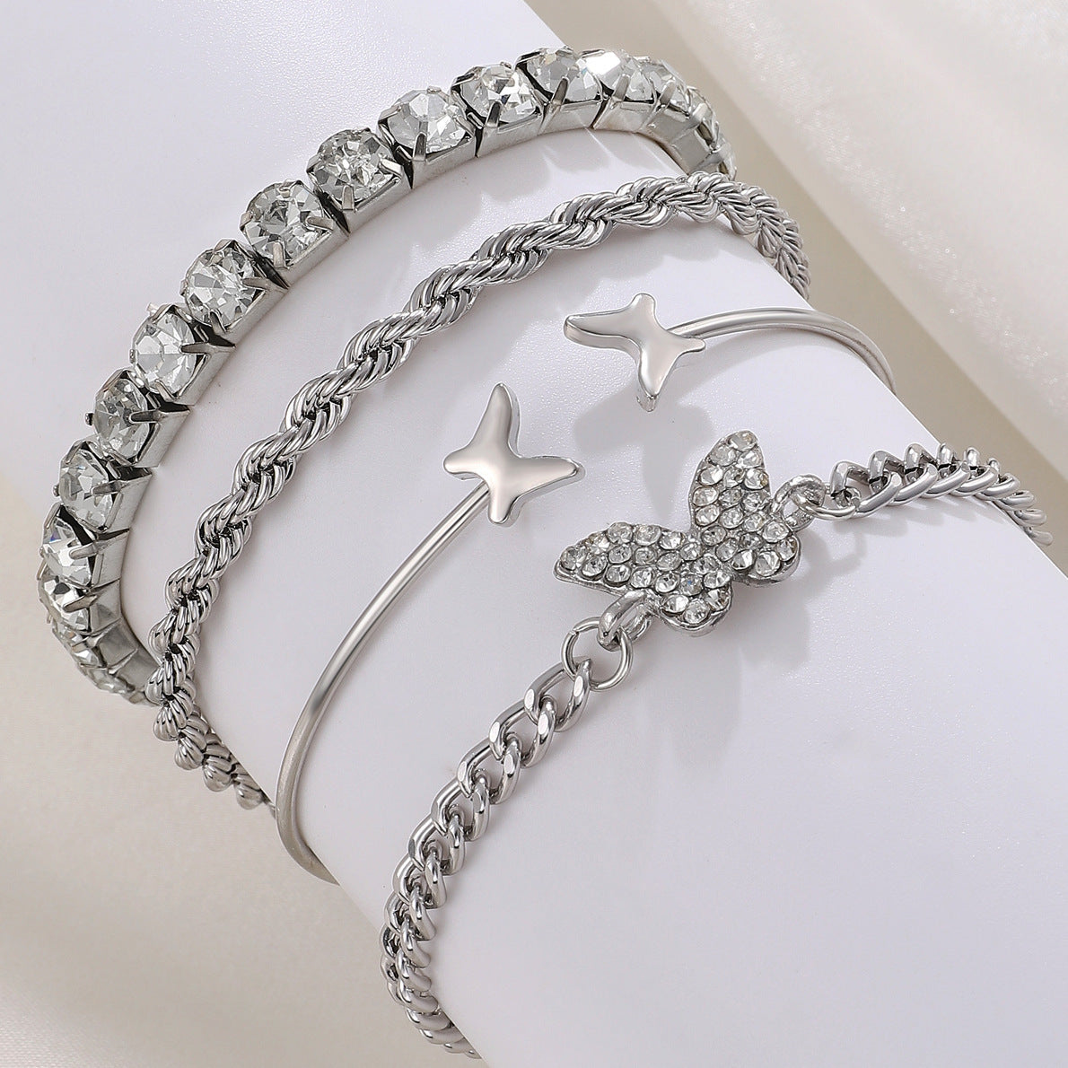 Trendy Alloy Combination Punk Hip Hop Bracelets