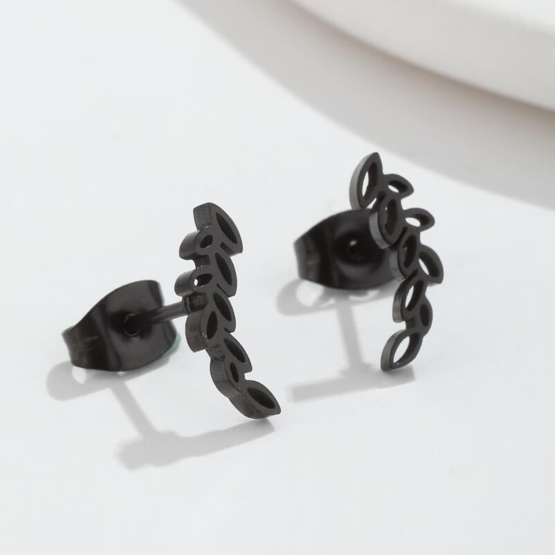 Fashion Branch Personality Minimalist Elegant Willow Stud Earrings