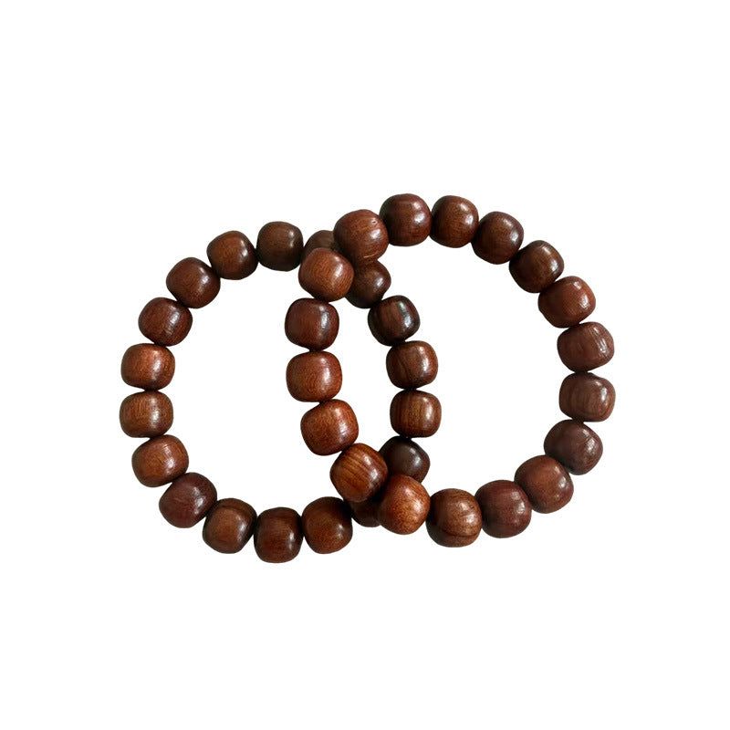 Women's & Men's Wooden Ethnic Style Craftwork Hand Pieces Beads String Bracelet