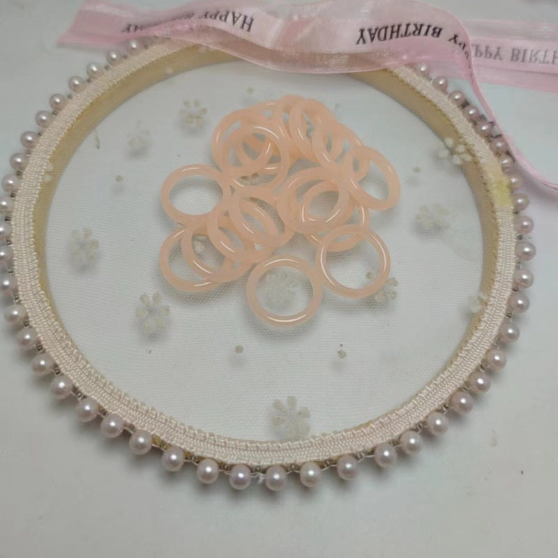 Female Single Material Sticky Accessory International Trade City Ring