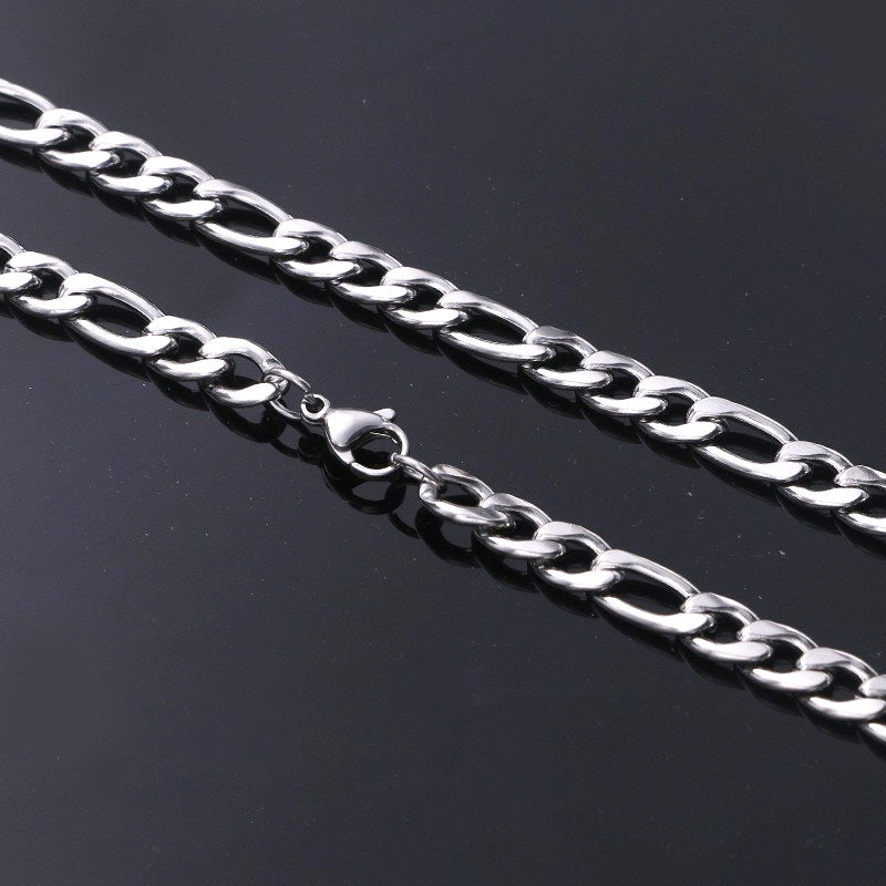 Featured Fashion Titanium Chain Choker Handmade Necklaces