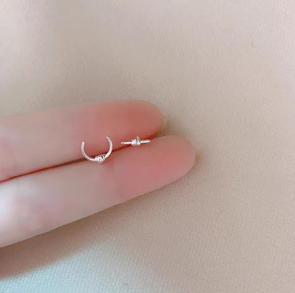 Women's Bone Niche Clips Light Luxury Elegant Stud Earrings
