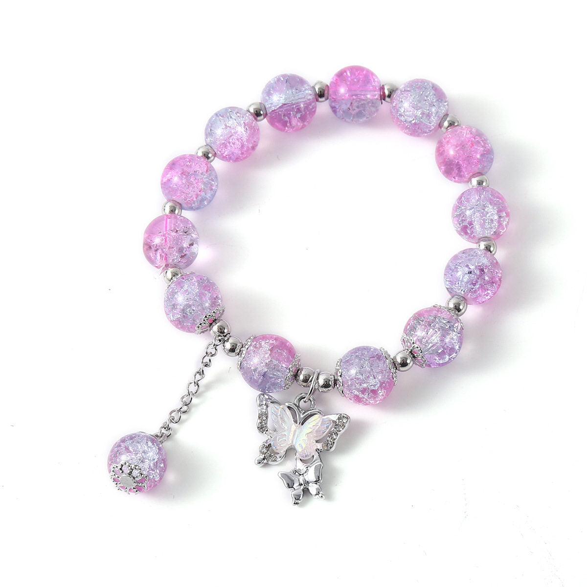 Broken Female Design Mori Style Sweet Color Bracelet
