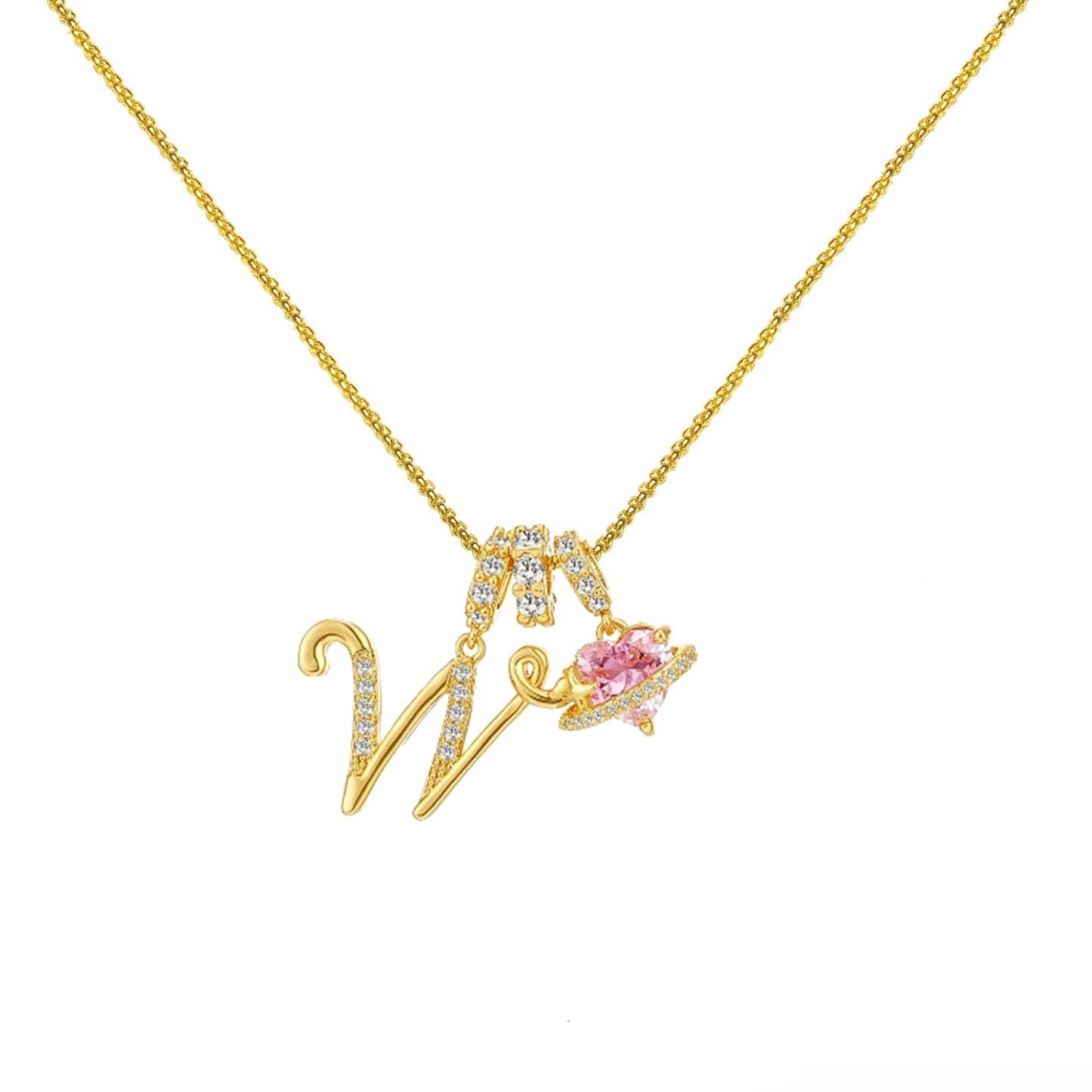 Dopamine English Letter Light Luxury Minority Necklaces