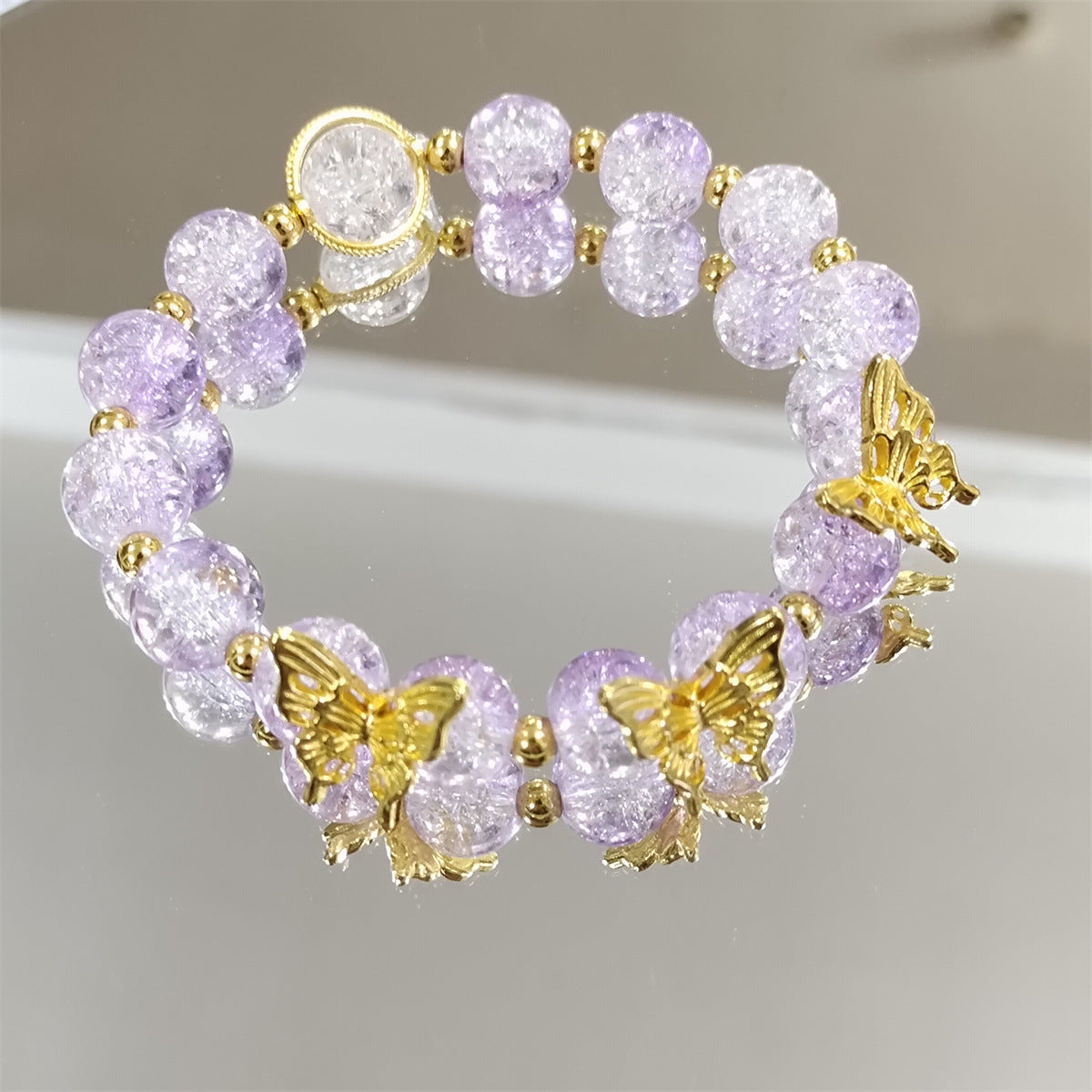 Butterfly Elegant Female Design Light Luxury Girlfriend Bracelet