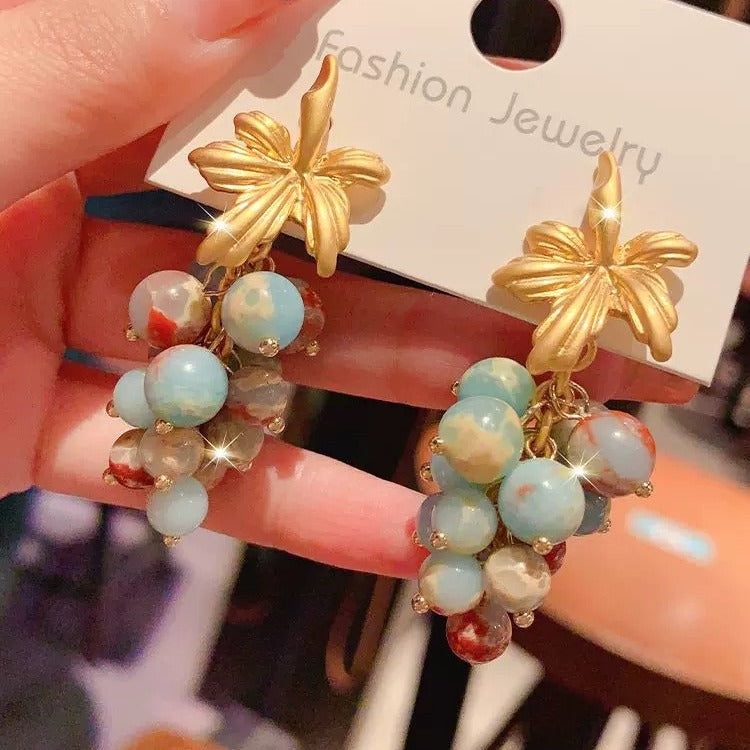 Women's Fashion Retro High-grade Sier Ear Earrings