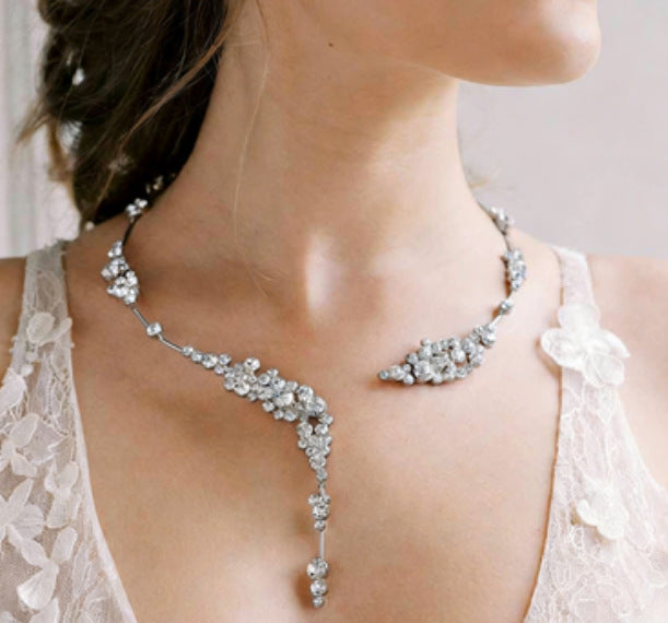 Women's Diamond Open High-grade Party Fashion Alloy Collar