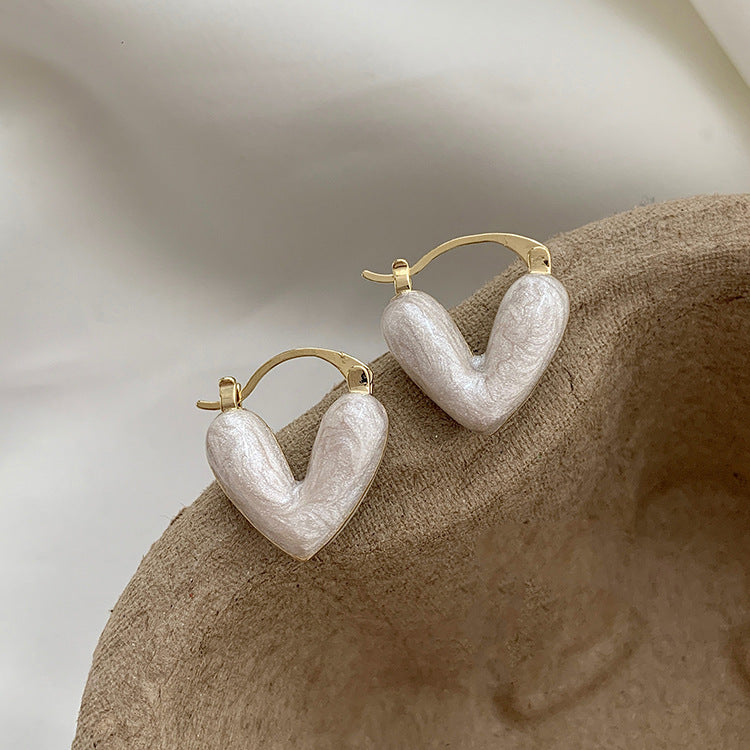 Pearl Flower Tassel Niche Temperament Atmosphere Affordable Earrings