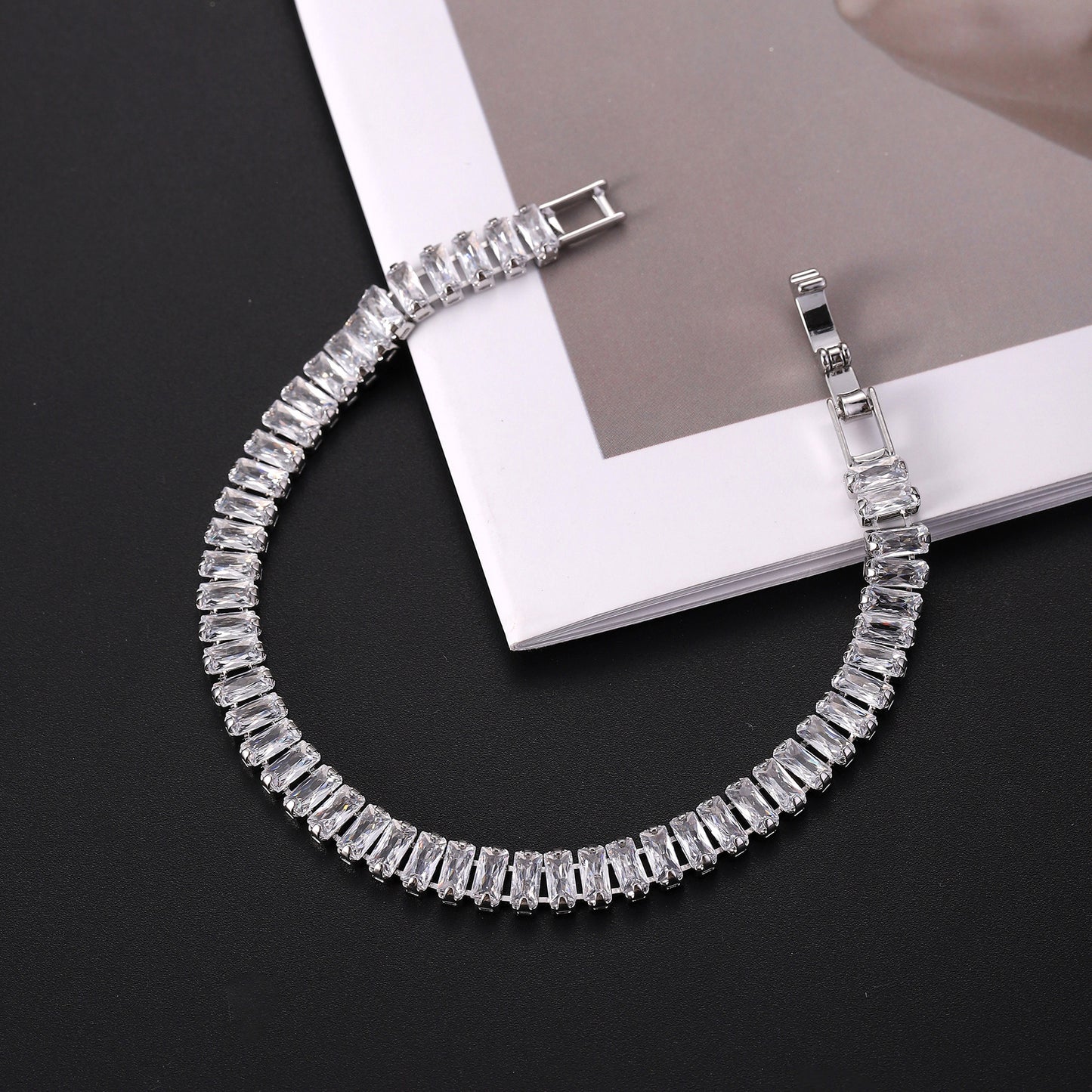 Women's & Men's Colorful Zircon Trendy Fashion Tennis Bracelets