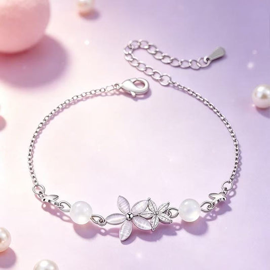 Fruit Bubble Opal Flower Butterfly Light Luxury Bracelet