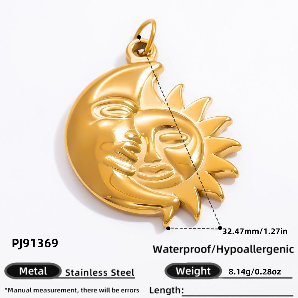 Classy Stylish Stainless Steel Gold-plated Design Jewelry Accessories
