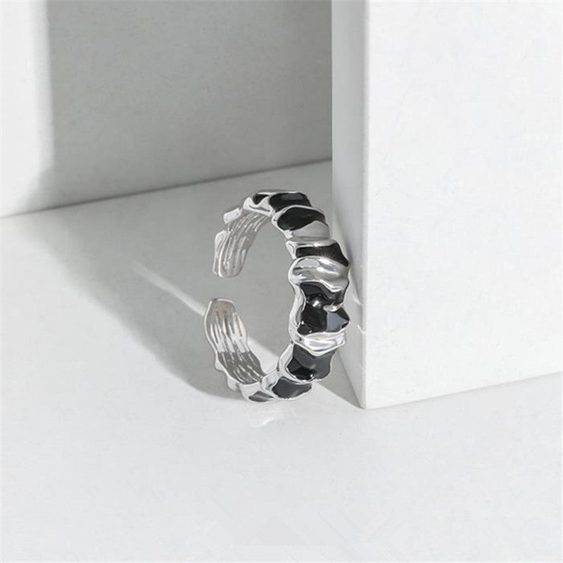 Female Fashion Design Temperament Personalized Cold Style Opening Ring