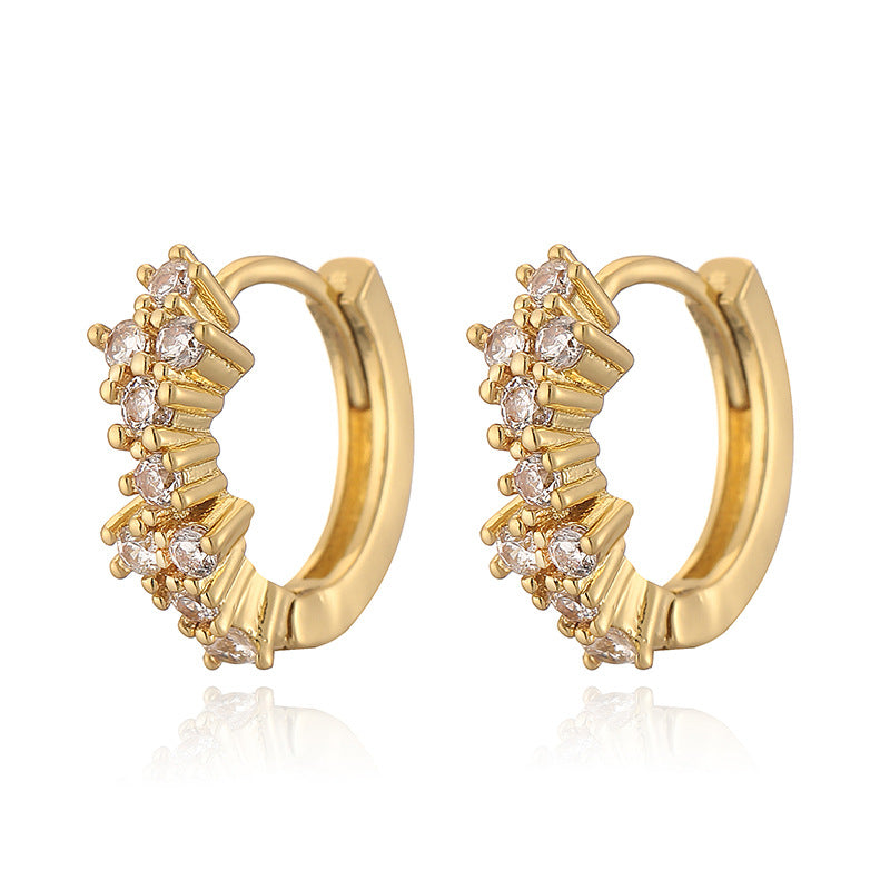 Niche Geometric Irregular Twisted Female Personalized Jewelry Set