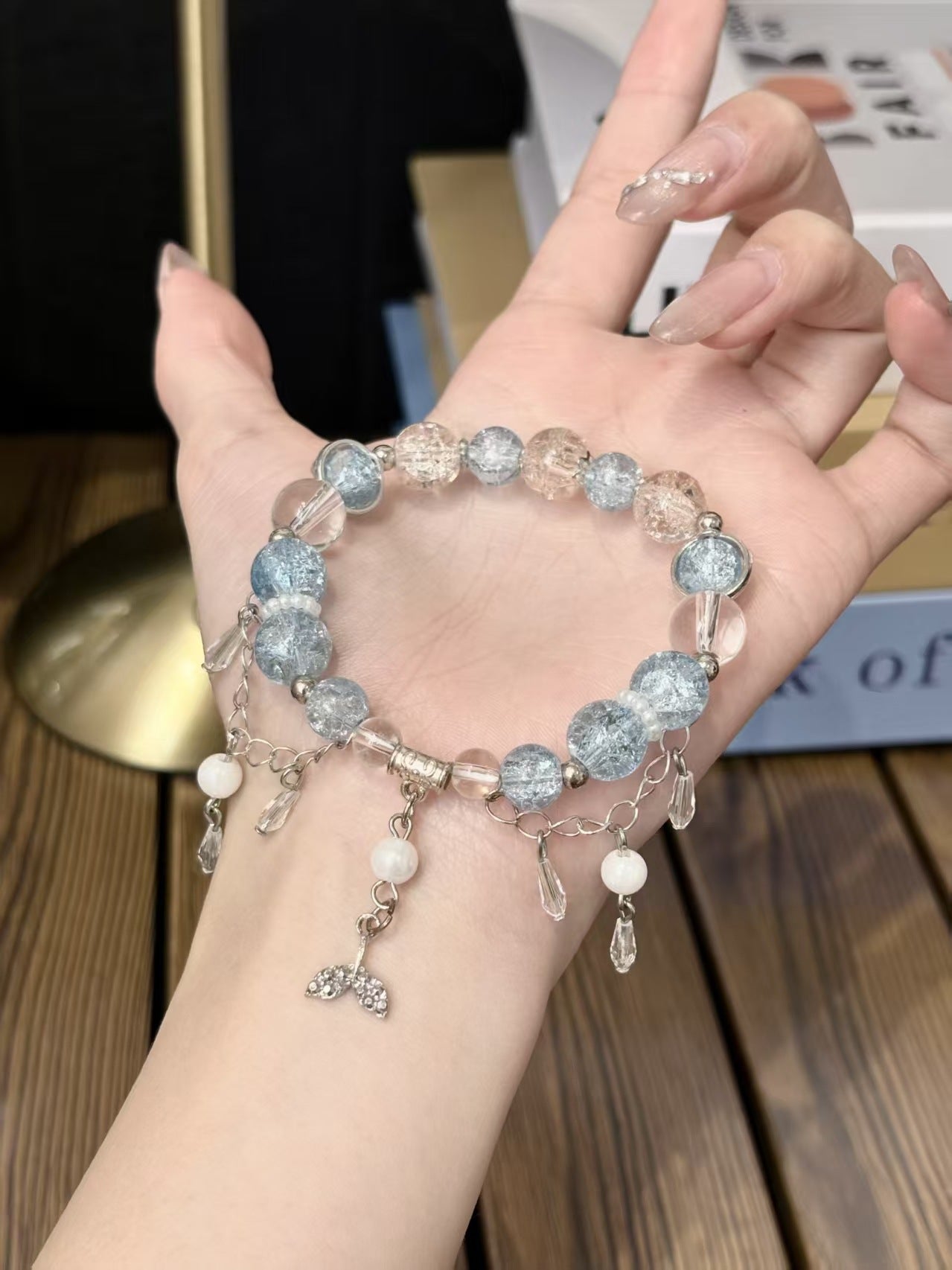 Floral Butterfly Beaded Female Summer Niche Design Sweet Super Fairy Bracelets