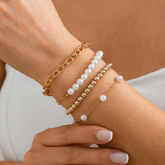 Ornament Fashion Beaded Suit Temperament Imitation Bracelets