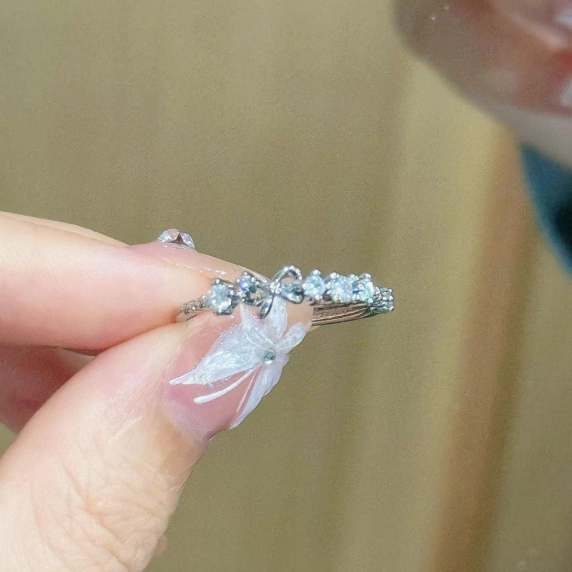 Couple Super Fairy Two People Design Birthday Rings
