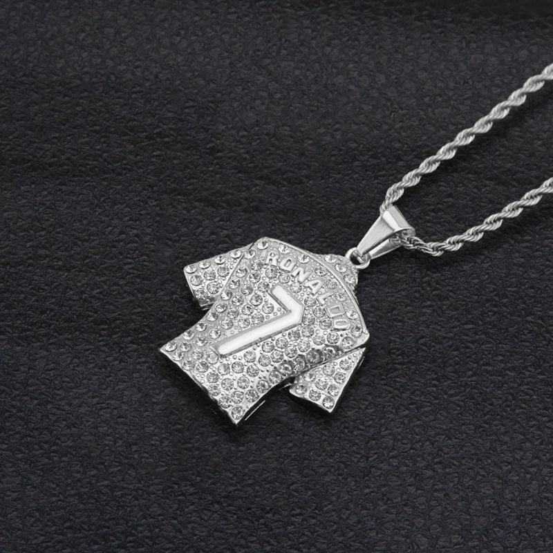 Women's & Men's Trendy Jewelry Hip Hop Cool Jersey Necklaces