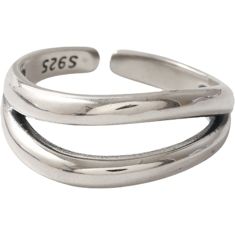 Retro Thai Exaggerated Personalized Vintage Open-end Forefinger Rings