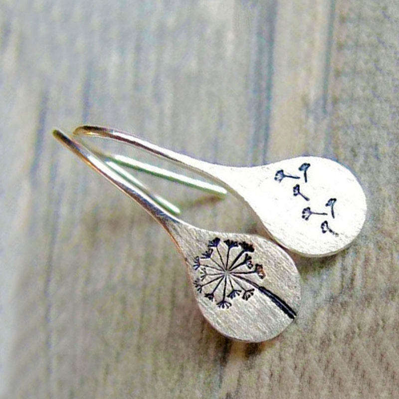 Flower Asymmetric Design Sense Mori Style Graceful Ear Hook